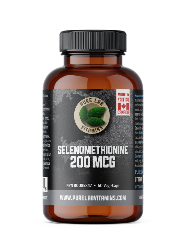 Pure Lab Vitamins - Selenomethionine 200mcg
