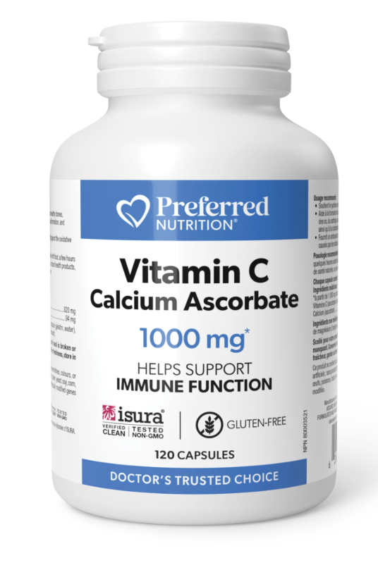 Preferred Nutrition - Vitamin C Calcium Ascorbate 1000 mg