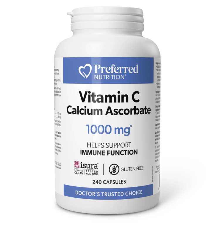Preferred Nutrition - Vitamin C Calcium Ascorbate 1000 mg