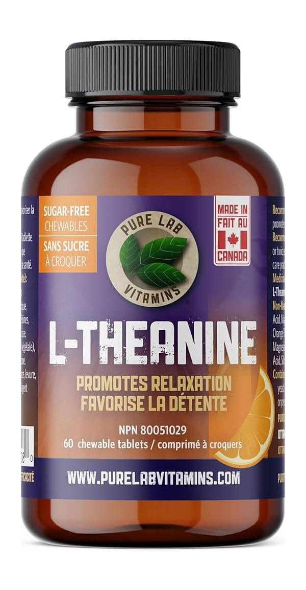 Pure Lab Vitamins - L-Theanine Chewable