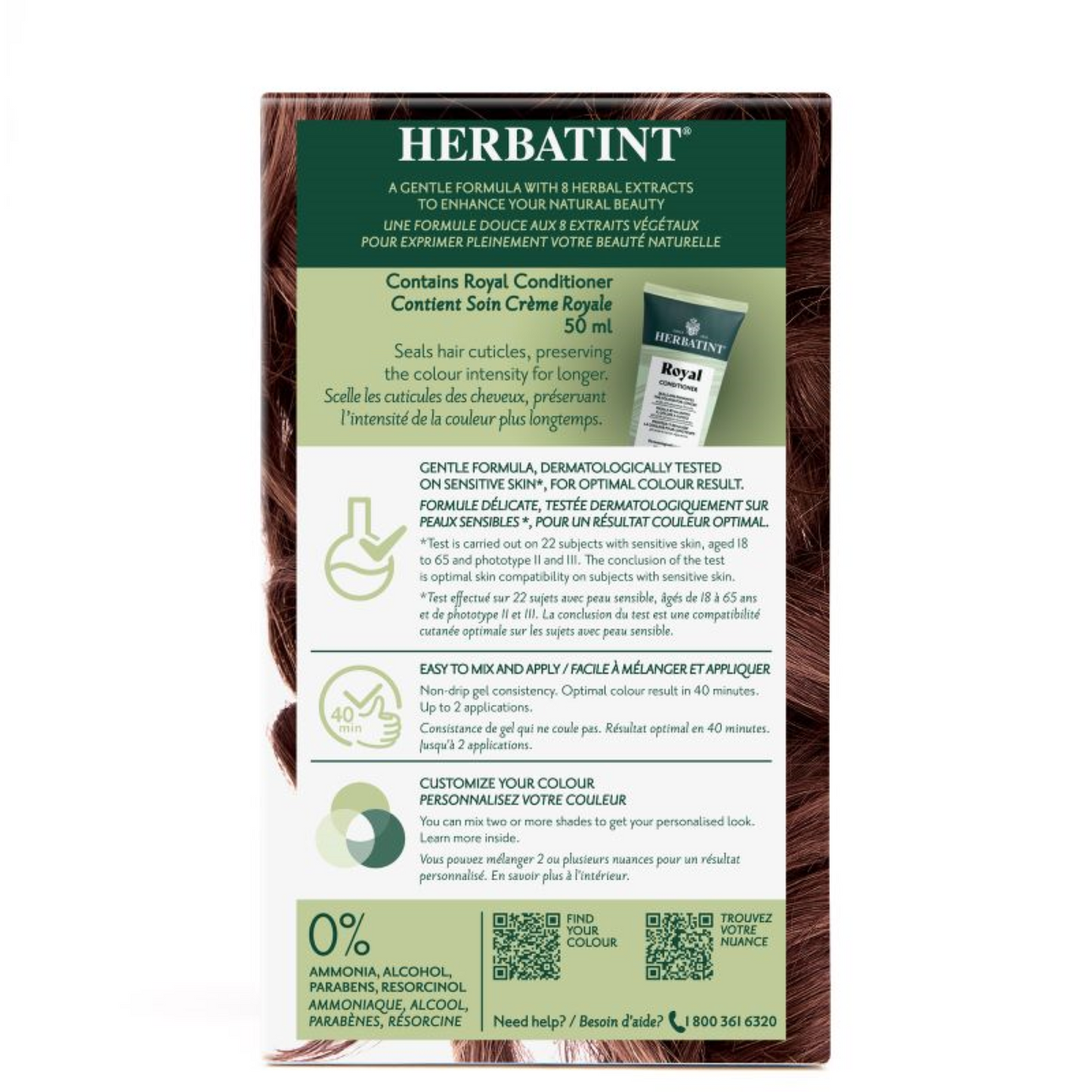 Herbatint - Permanent Hair Colour 5R Light Copper Chestnut