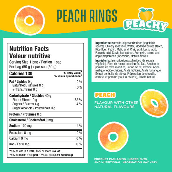 Smart Sweets - Peach Rings