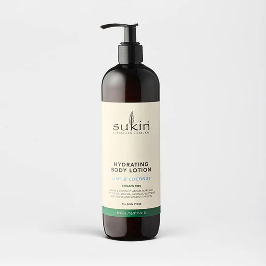 Sukin - Hydrating Body Lotion - Lime & Coconut