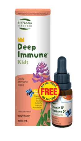 St. Francis Herb Farm - Deep Immune Kid's + Vitamin D Kid's