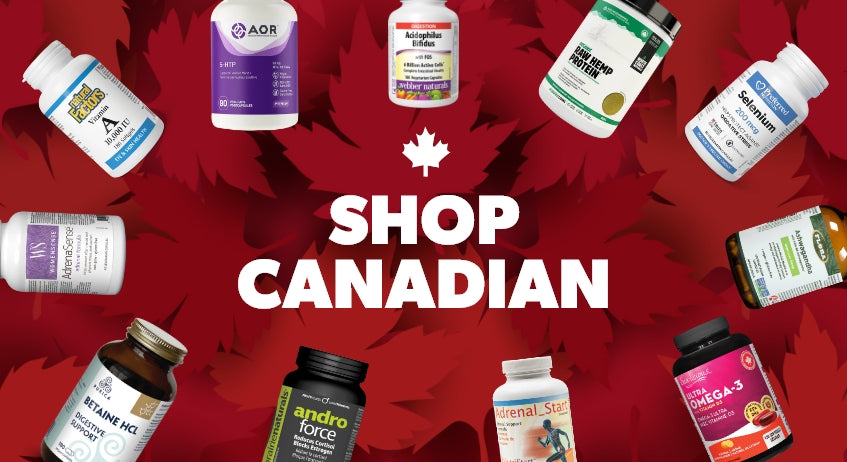 Shop Canadian supplements with popular wellness brands