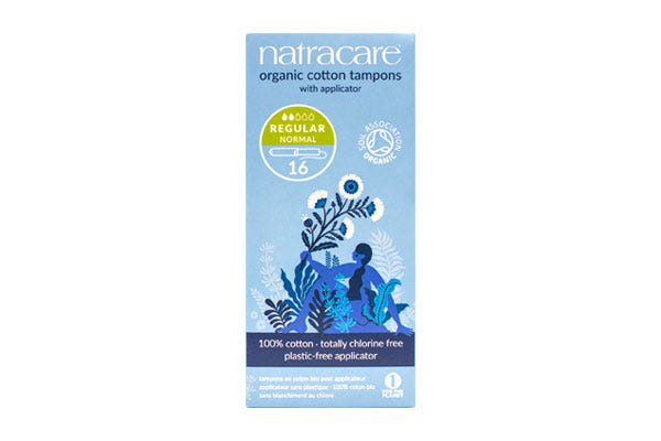 Natracare - Organic Cotton Tampons - Regular w/ Applicator