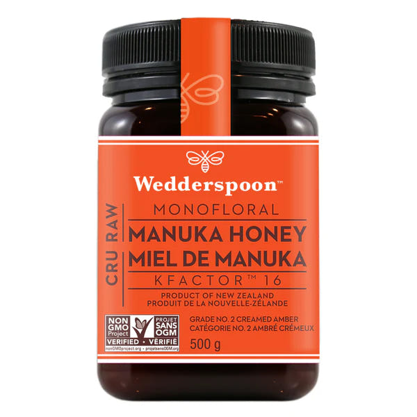 Wedderspoon - Raw Manuka Honey - KFactor 16