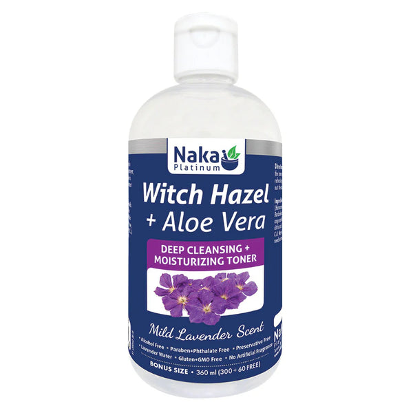 Naka - Witch Hazel + Aloe Vera Toner - Lavender