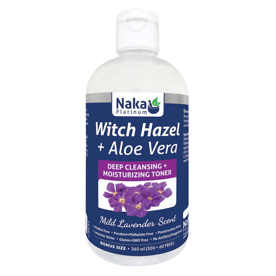 Naka - Witch Hazel + Aloe Vera Toner - Lavender