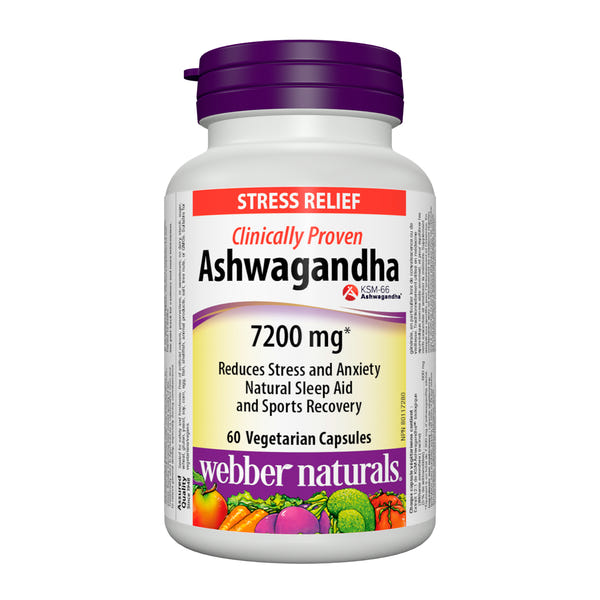 Webber Naturals - Ashwagandha 7200mg