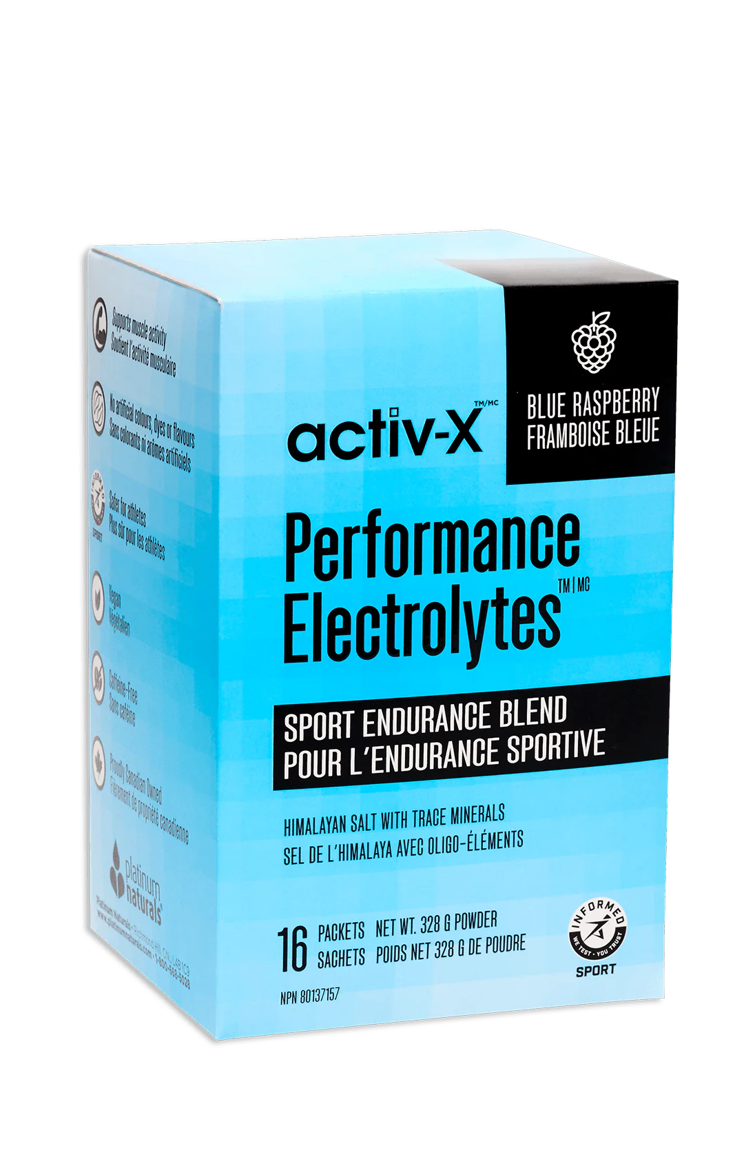 Platinum - activ-X Performance Electrolytes - 16 Packets