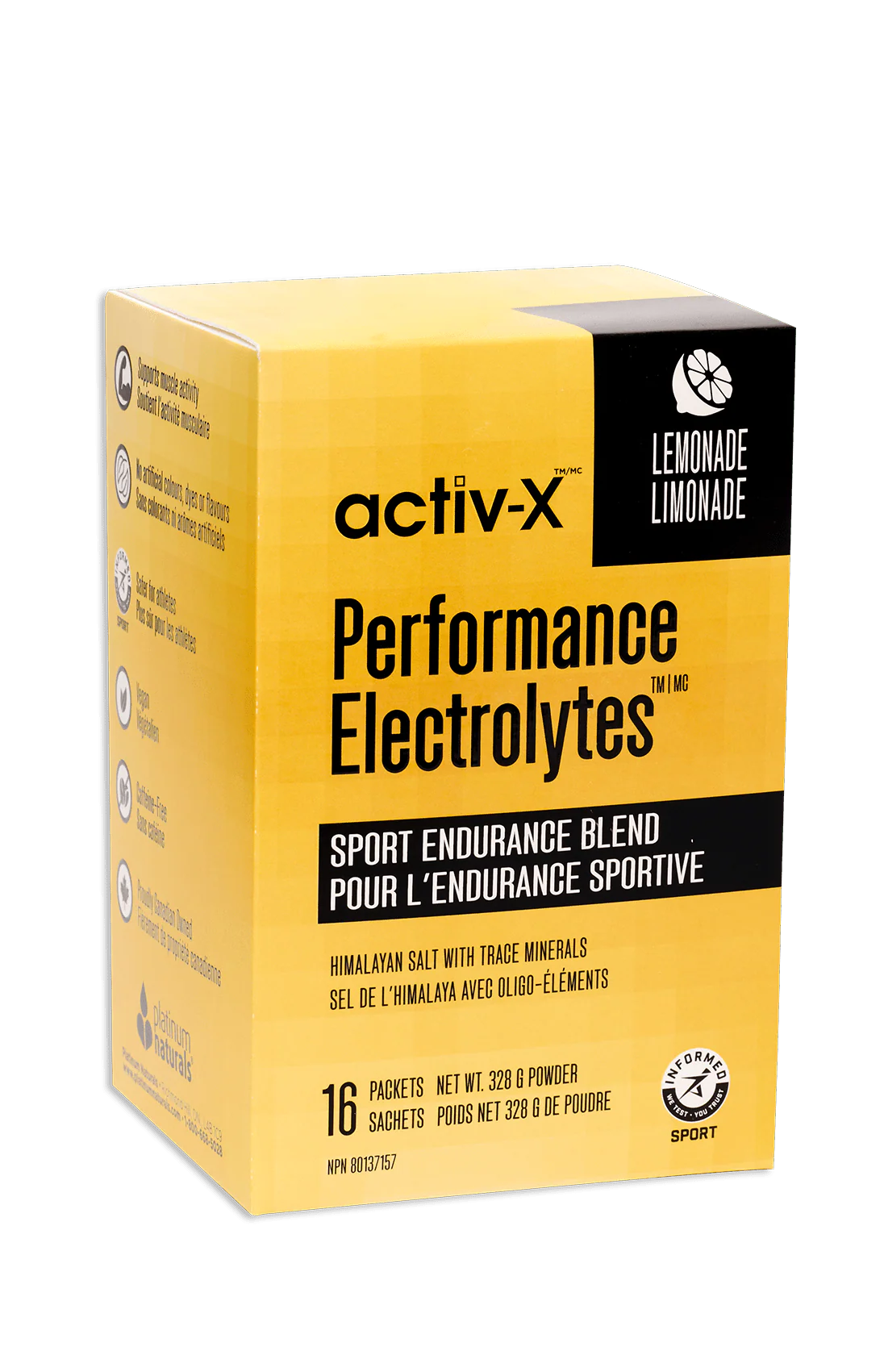 Platinum - activ-X Performance Electrolytes - 16 Packets