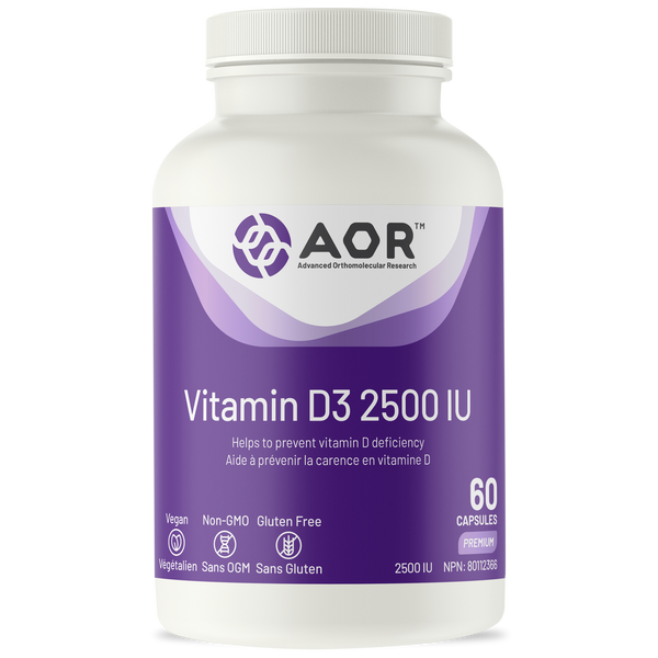 AOR - Vitamin D3 2500IU