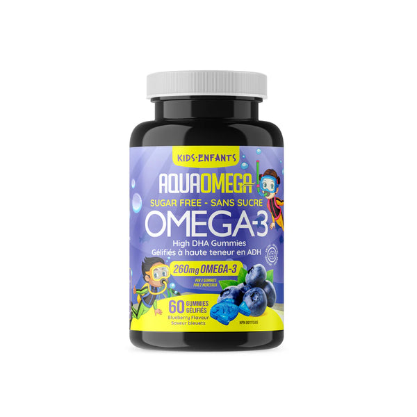 AquaOmega - Kid's DHA Blueberry Gummies