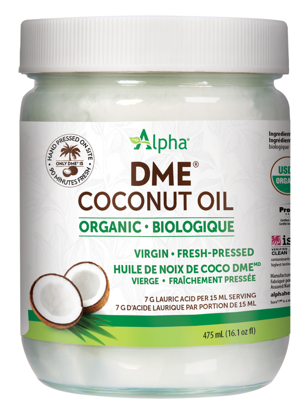 Alpha - DME Organic Virgin Coconut Oil