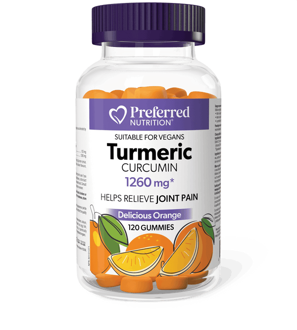 Preferred Nutrition - Turmeric Curcumin Gummies