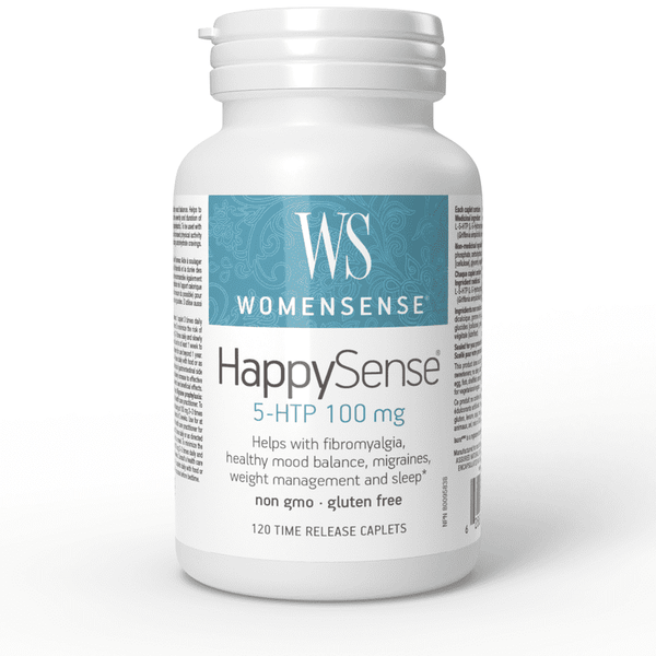 WomenSense - HappySense 5-HTP - 100 mg - Time Release