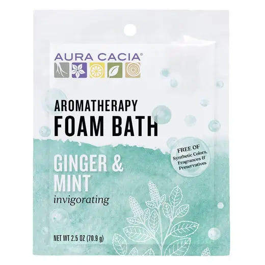 Aura Cacia - Ginger & Mint Foam Bath