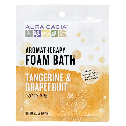 Aura Cacia - Tangerine & Grapefruit Foam Bath