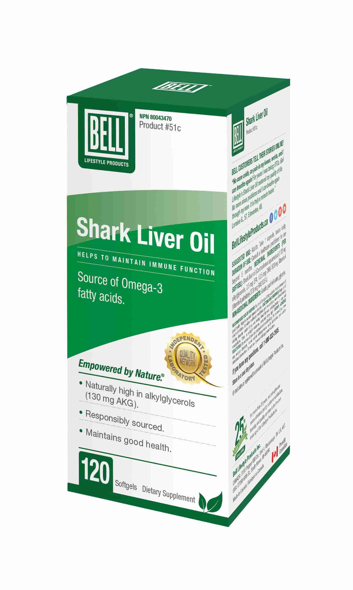 Bell - #51C Shark Liver Oil