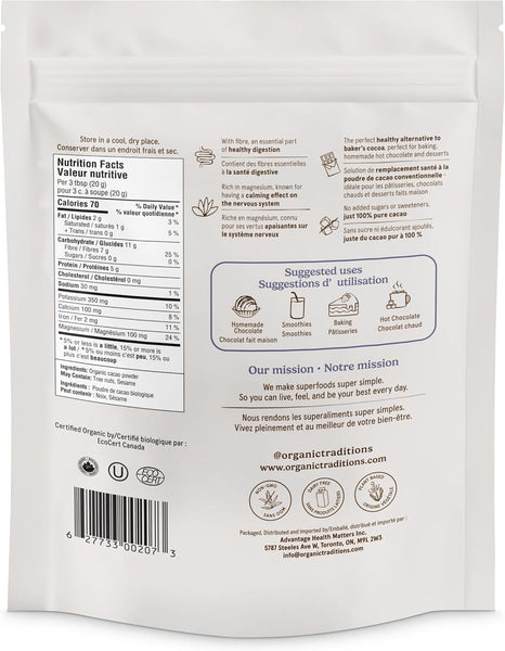 Thumbnail of Organic Traditions - Organic Cacao Powder