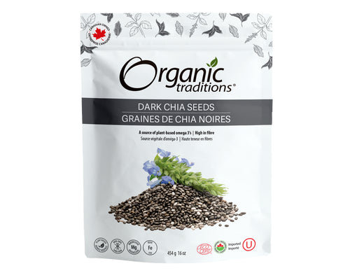 Organic Traditions - Dark Chia Seeds