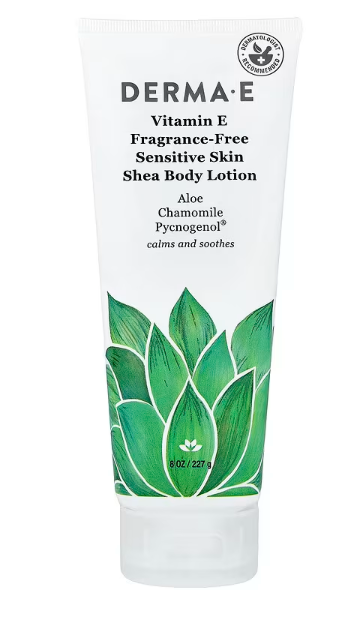 Derma E - Vitamin E Fragrance-Free Sensitive Skin Shea Body Lotion