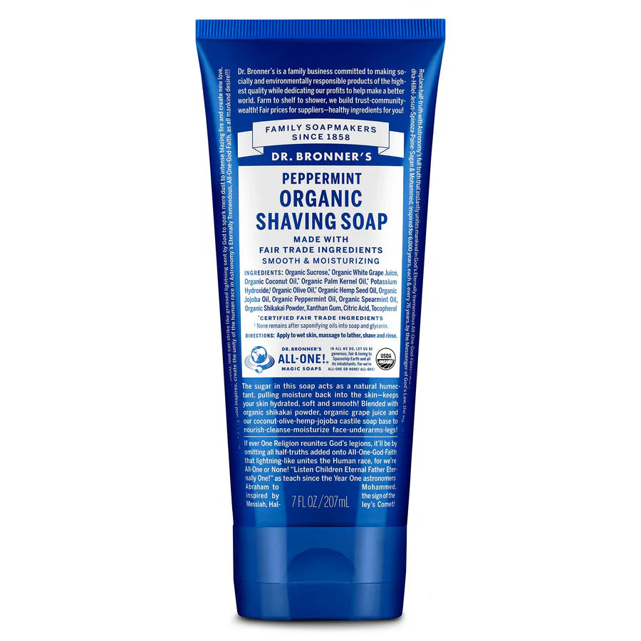 Dr. Bronner's - Peppermint Shaving Soap