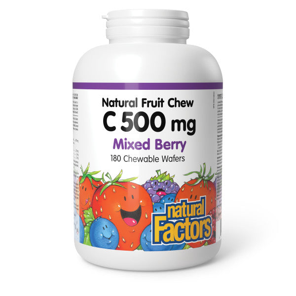 Natural Factors - C 500 mg - Mixed Berry