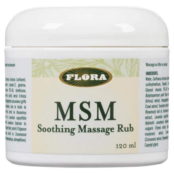 Flora - MSM Soothing Massage Rub **