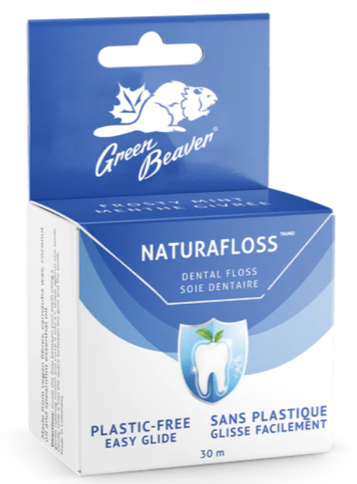 Green Beaver - NaturaFloss Frosty Mint **