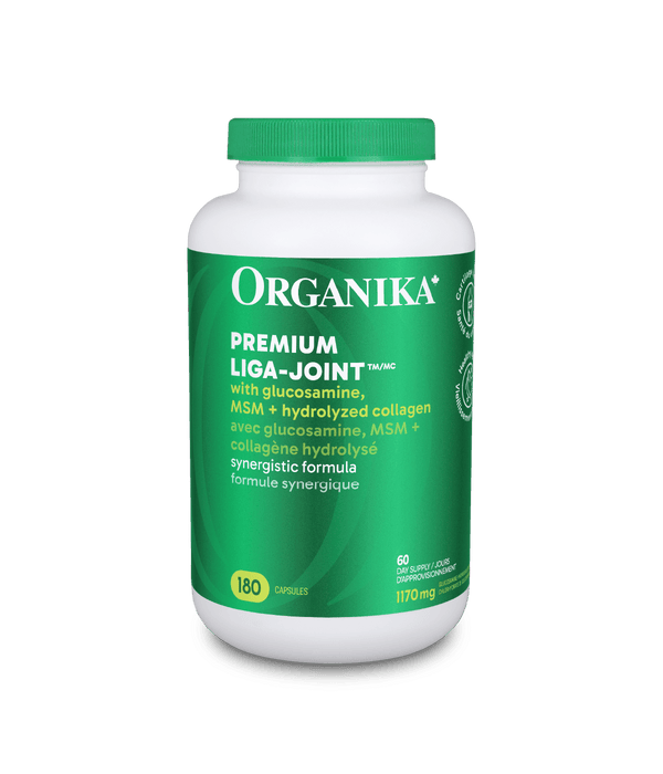 Organika - Premium Liga-Joint w-Collagen Type II 830mg 180caps