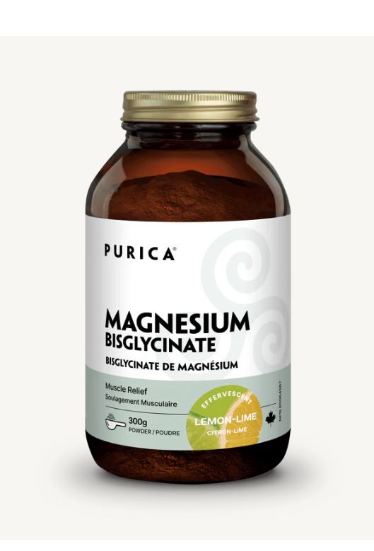 Purica - Magnesium Bisglycinate - Effervescent Lemon Lime