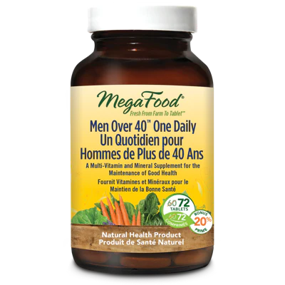 MegaFood - Men Over 40 One Daily - Bonus