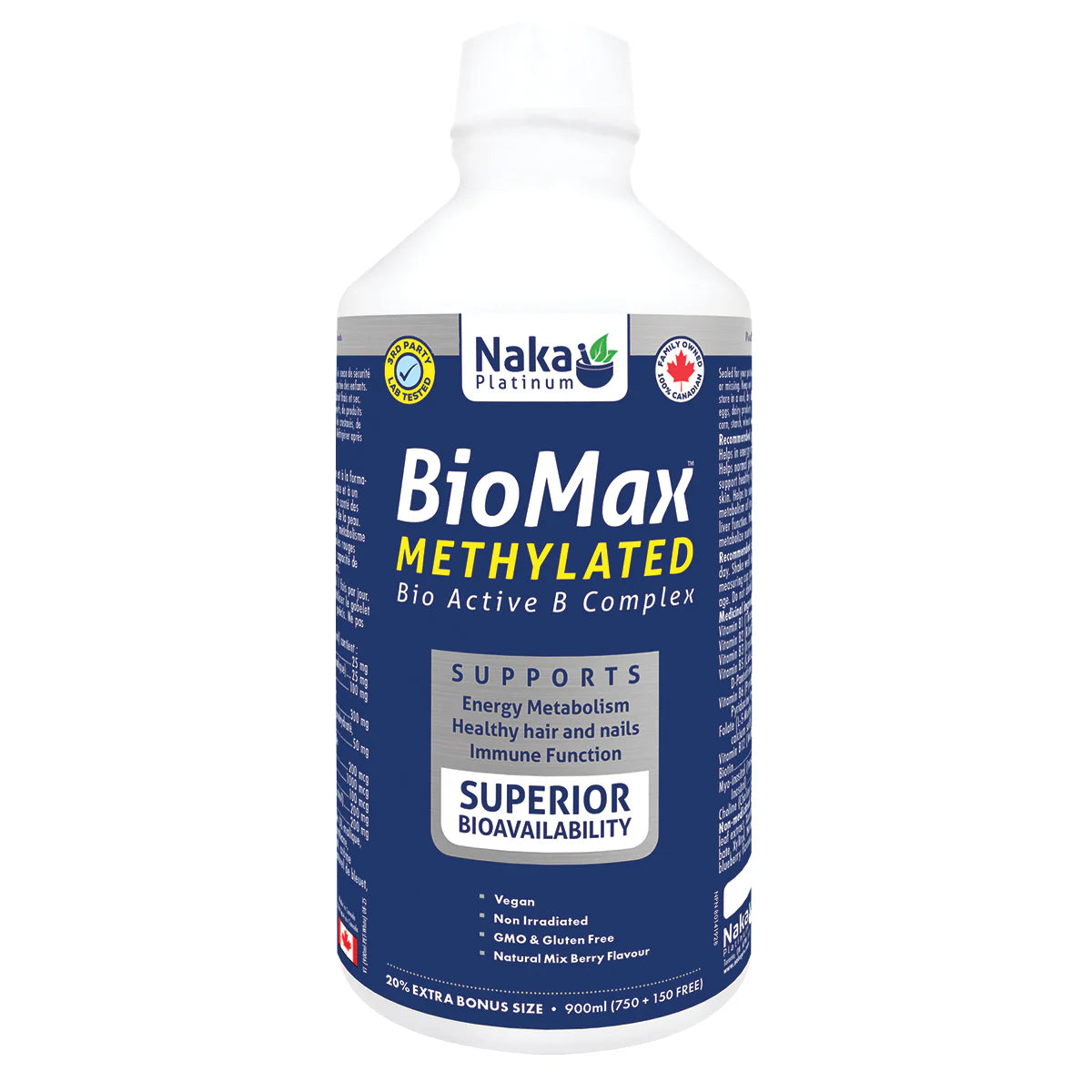 Naka - BioMax Methylated B Complex