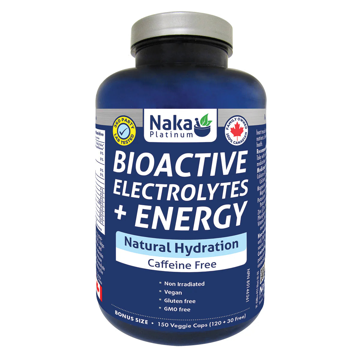 Naka - BioActive Electrolytes + Energy