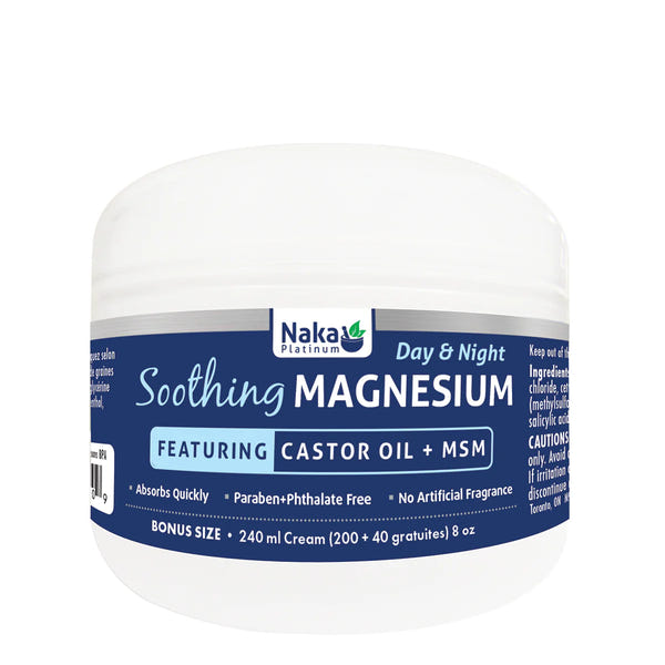Naka - Soothing Magnesium Cream w/Castor Oil & MSM