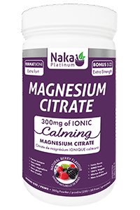 Naka - Calming Magnesium Citrate - Natural Berry