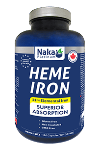 Naka - Heme Iron - 120 caps**