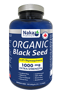 Naka - Black Seed Organic Extra Strength 1000mg