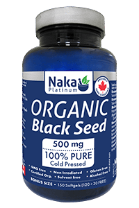 Naka Platinum Organic Black Seed Softgels