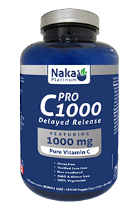 Naka - PRO C1000 DELAYED RELEASE - 1000 mg - Bonus Size