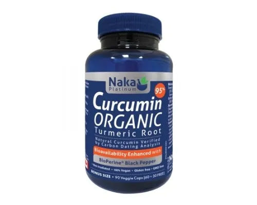 Naka - Organic Curcumin 95% - Bonus Size