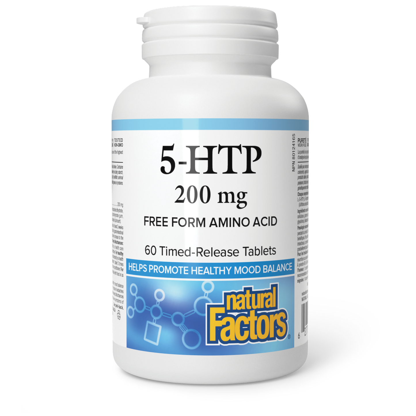Natural Factors - 5-HTP 200mg - Time Release