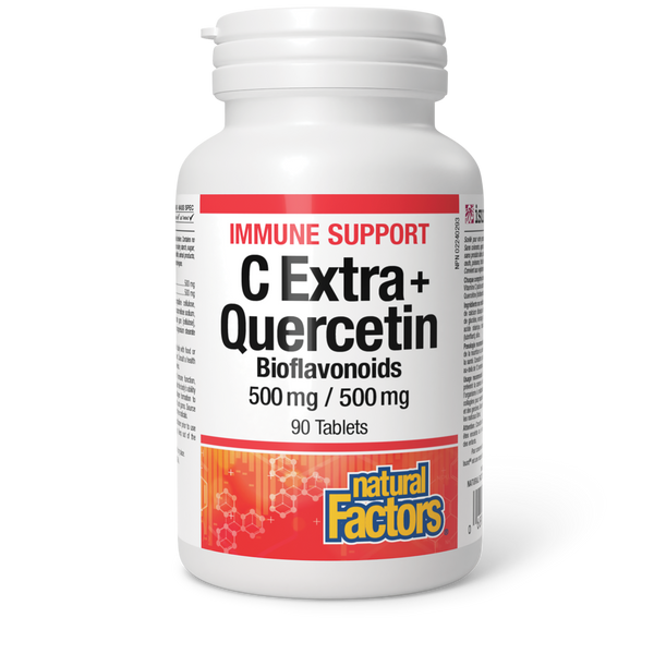 Natural Factors - C Extra + Quercetin 500/500 mg