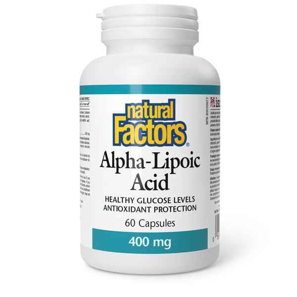 Natural Factors - Alpha-Lipoic Acid - 400 mg
