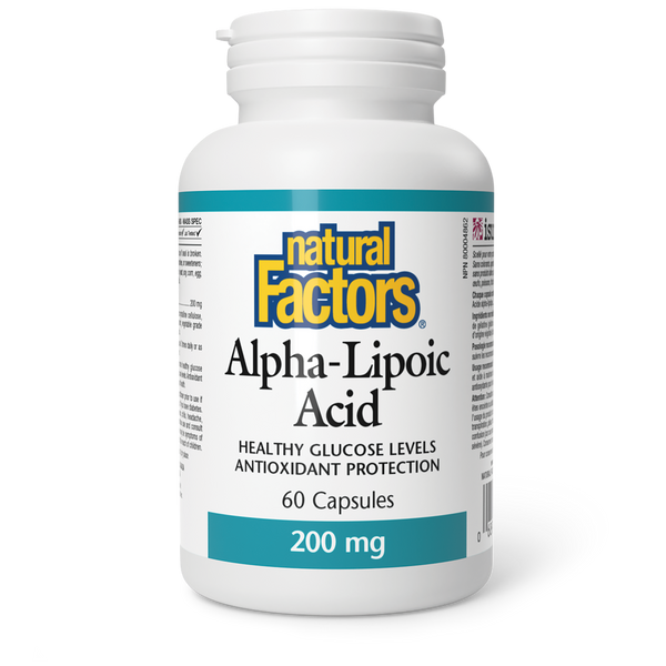 Natural Factors - Alpha-Lipoic Acid - 200 mg