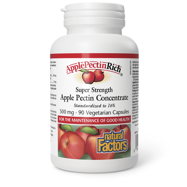 Natural Factors - ApplepectinRich Super Strength Apple Pectin Concentrate