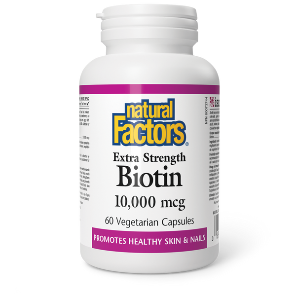 Natural Factors - Extra Strength Biotin - 10,000 mcg