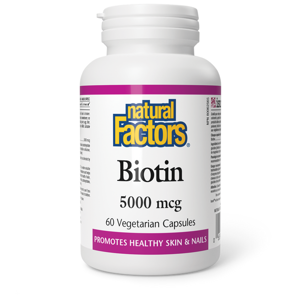 Natural Factors - Biotin - 5000 mcg